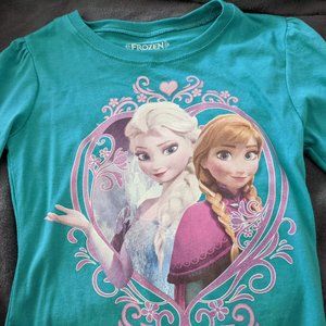 Cute girls' Frozen long sleeve shirt- never worn!